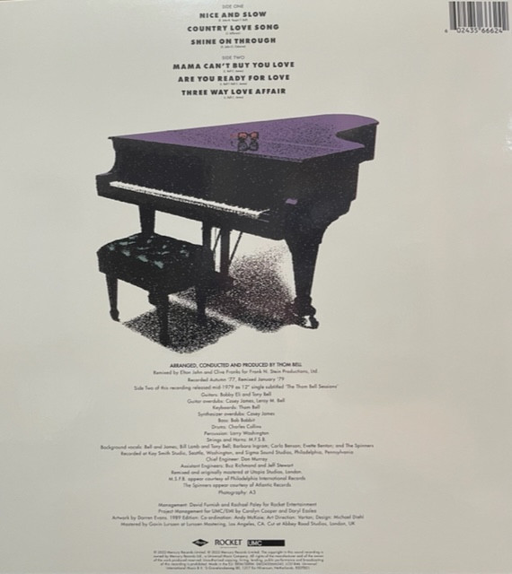 Elton John - The Complete Thom Bell Sessions 2022 LP, Ltd, RE, Lav Mercury, Merc - Bild 2 von 5